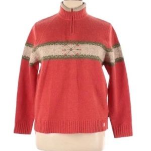 Woolrich 1/4 Zip Pullover Sweater